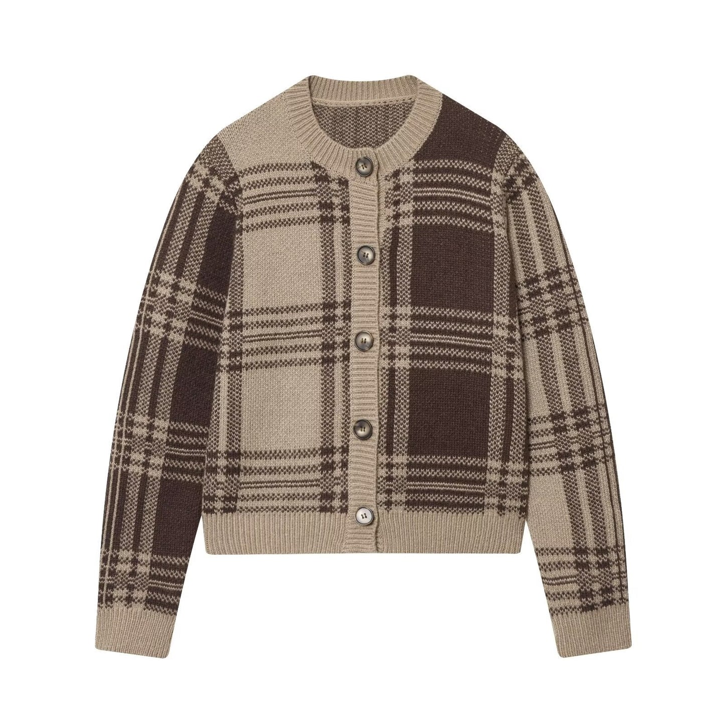 Cardigan femme tricoté à motifs avec détails boutonnés Berg-Feldt