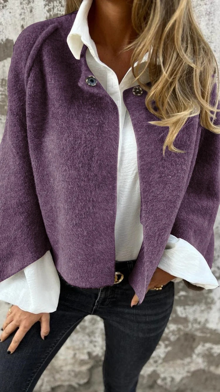 Berg-Feldt | Kurze Cashmere Langarmjacke