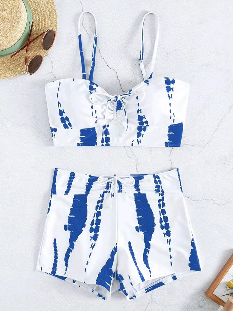 Ensemble de bikini pour femme : Haut élégant et short confortable de berg-feldt