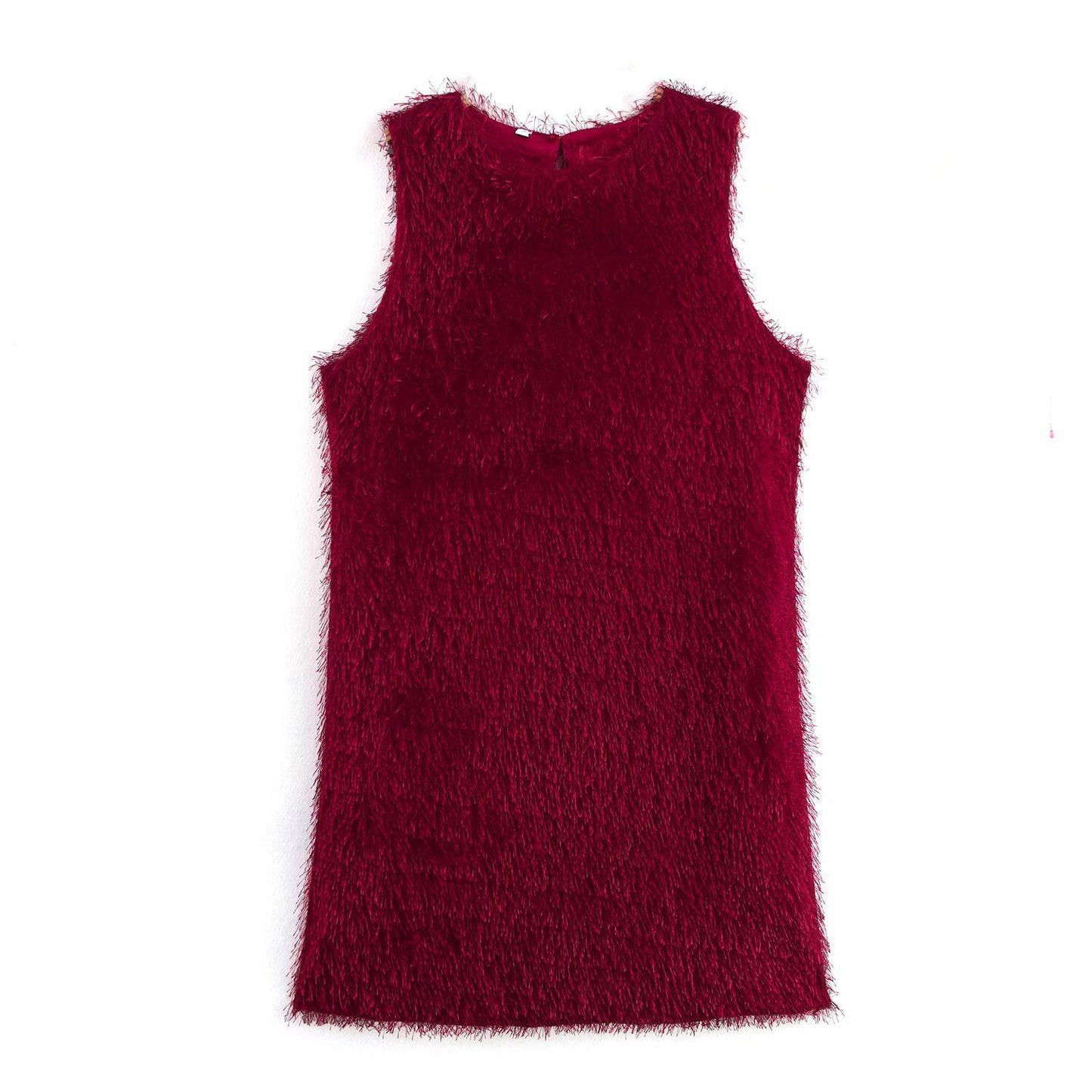 Robe droite en fausse fourrure Berg-Feldt pour femme
