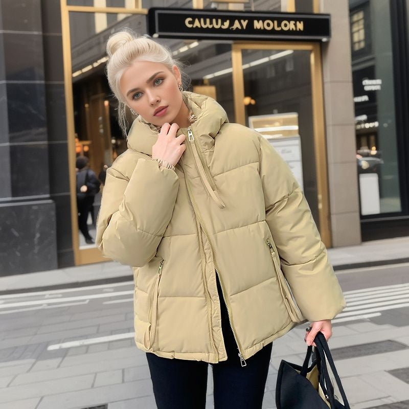 Doudoune femme tendance avec capuche réglable et isolation épaisse Berg-Feldt