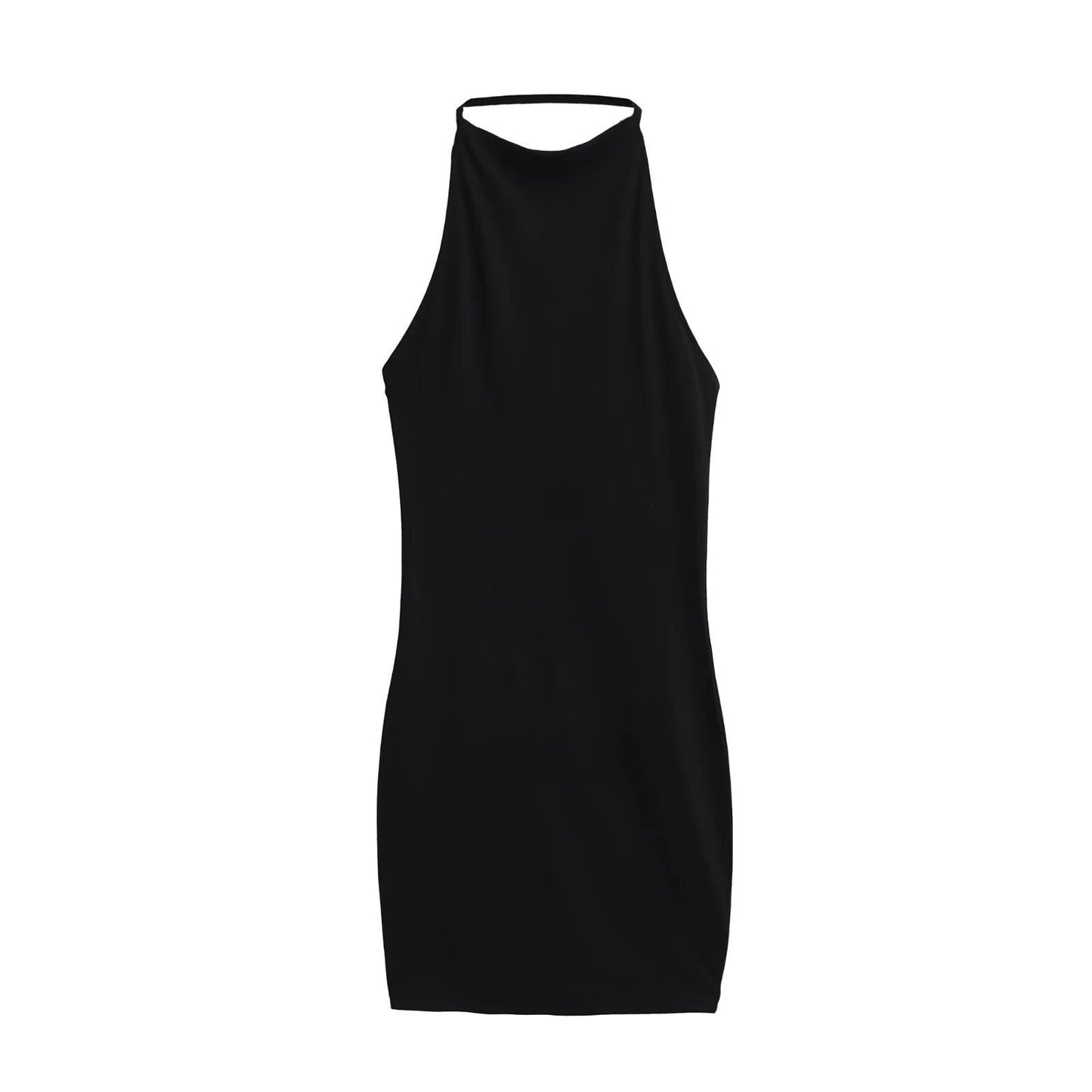 Mini-robe moulante à col montant Berg-Feldt pour femme