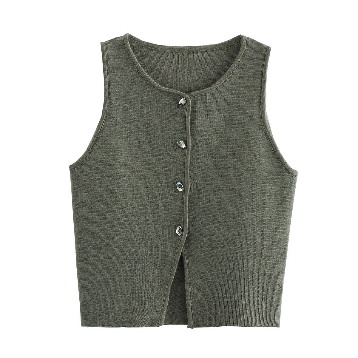 Gilet de loisirs Berg-Feldt pour femme avec patte de boutonnage texturée