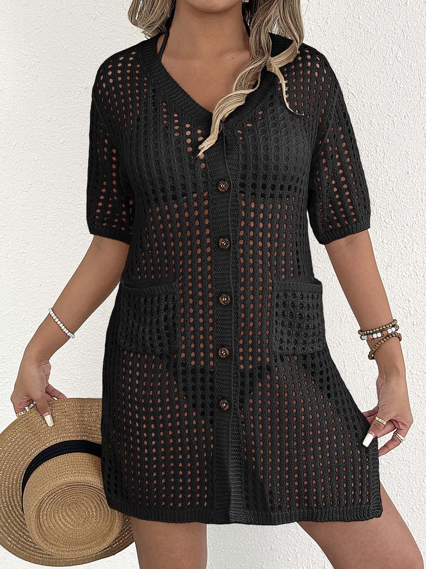 Robe tunique en grosse maille pour femme Berg-Feldt