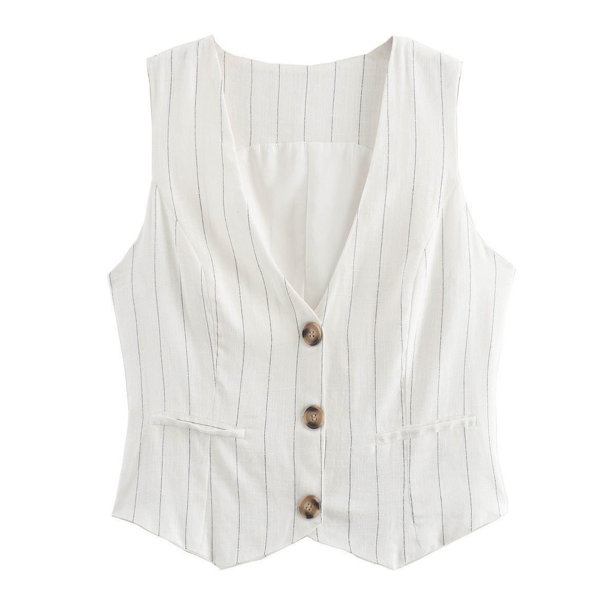 Women's Tailored Pinstripe Waistcoat berg-feldt