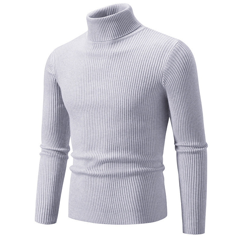 Herren feiner Rollkragenpullover aus langlebigem Strickmaterial Berg-Feldt