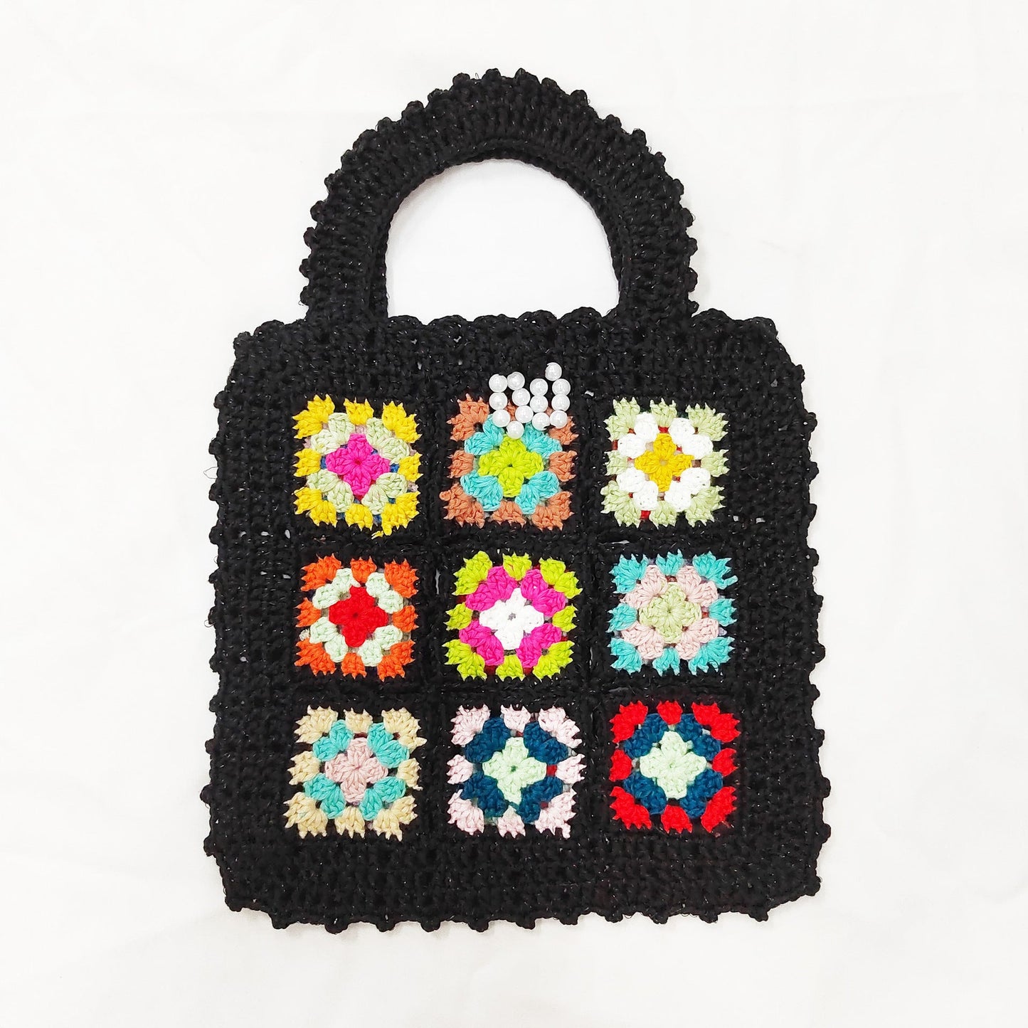 Sac carré au crochet pour femmes berg-feldt