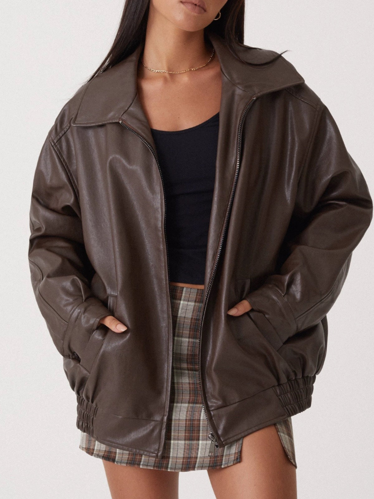 Veste d'art décontractée pour femme avec taille élastique et poches pratiques Berg-Feldt