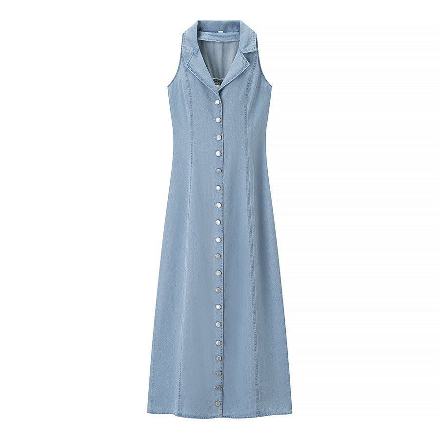 Robe Chemise Longue en Jean Berg-feldt pour Femme