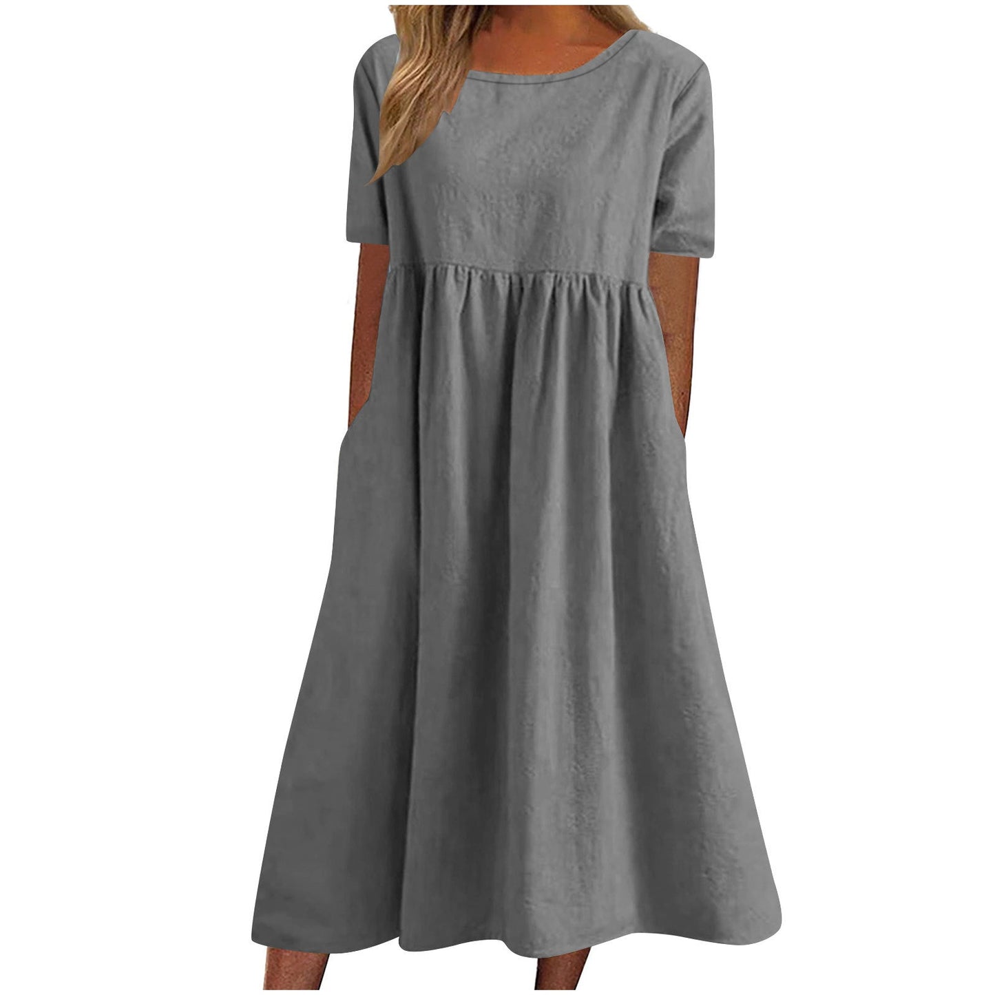 Robe longue décontractée pour femme avec poches Berg-Feldt