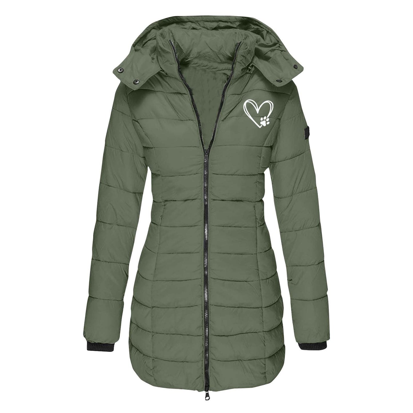 Veste d'hiver matelassée pour femme avec capuche amovible Berg-Feldt