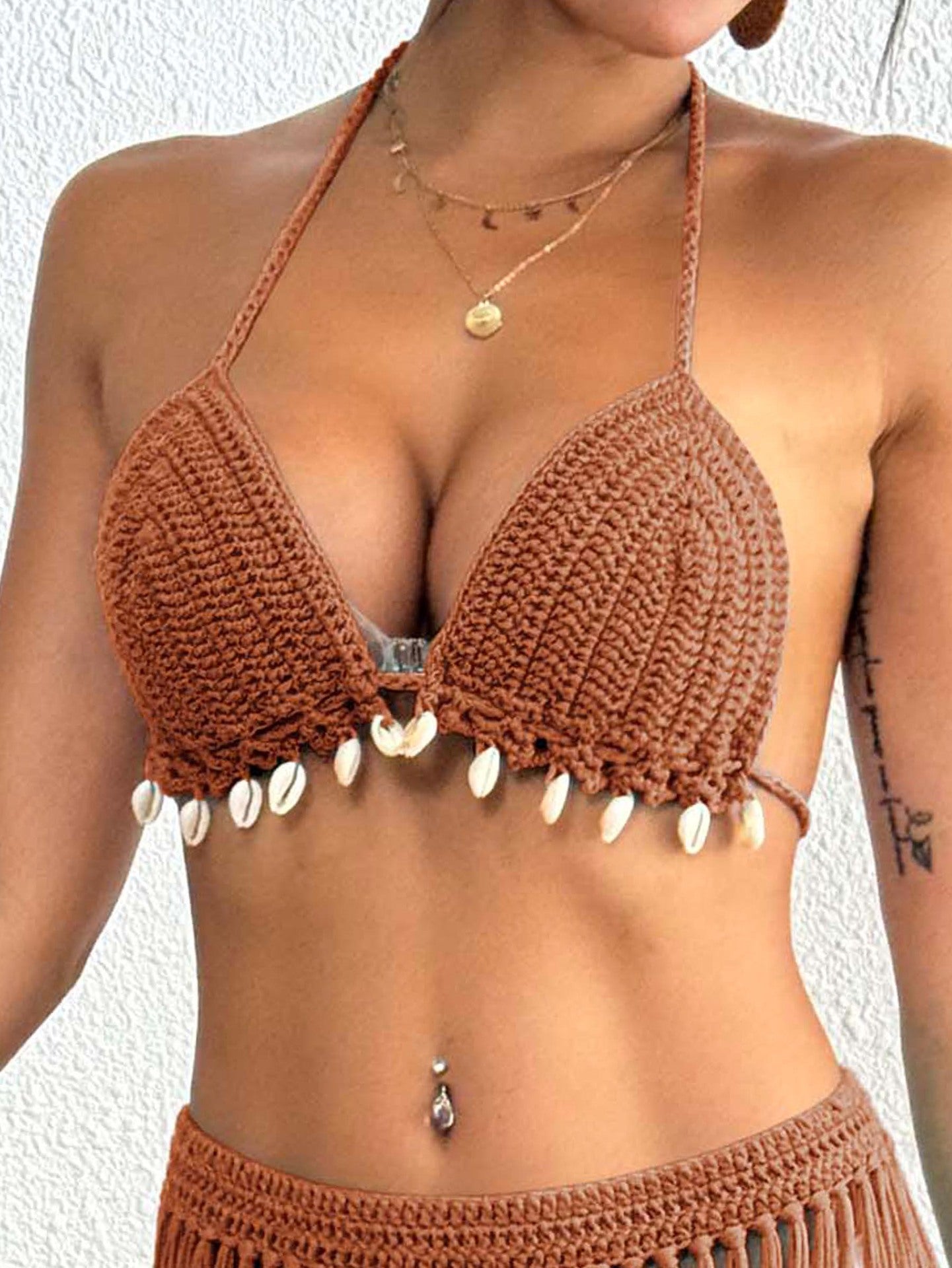 Ensemble de bikini à franges Berg-Feldt pour femmes