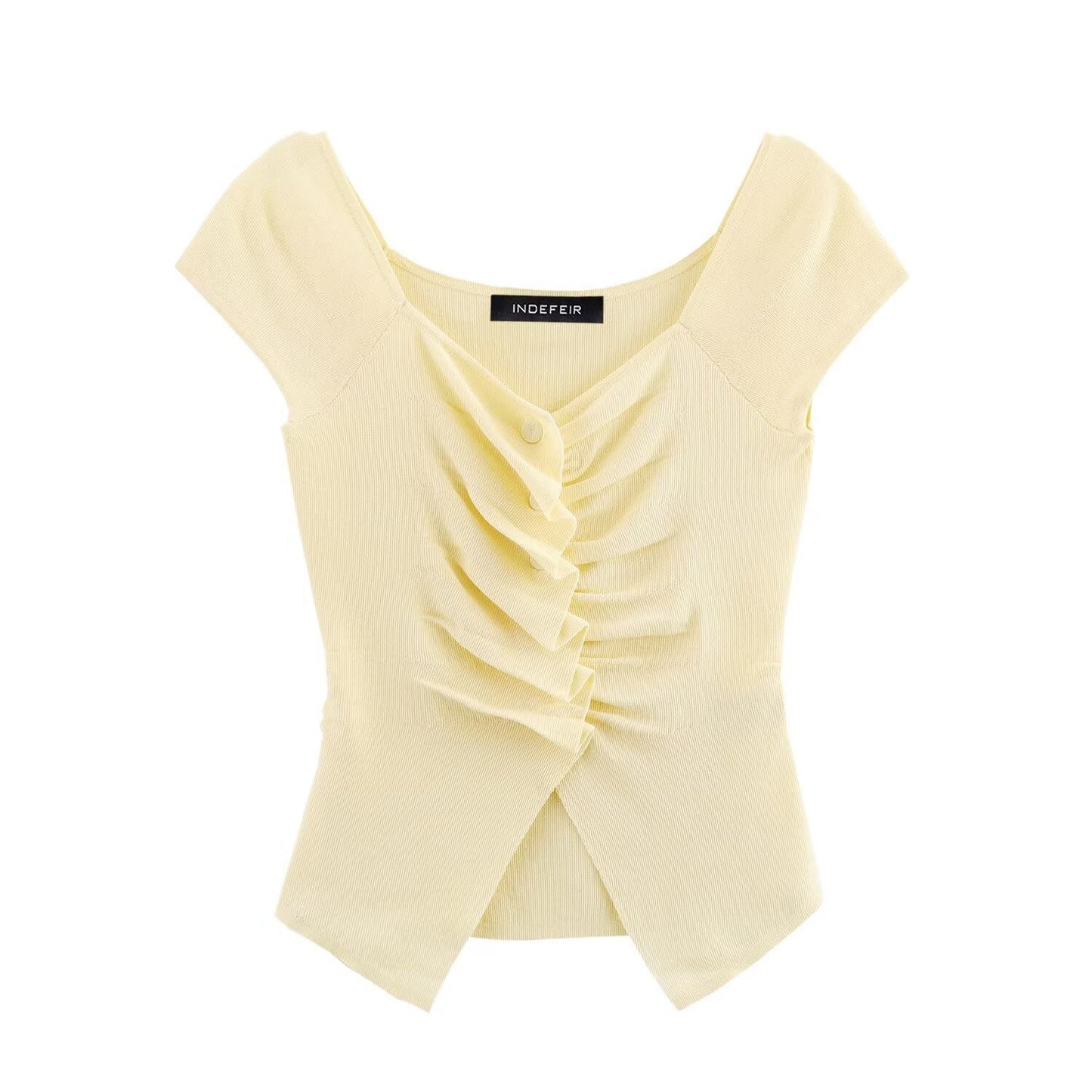 Women's Ruffled Slim-Fit Top berg-feldt