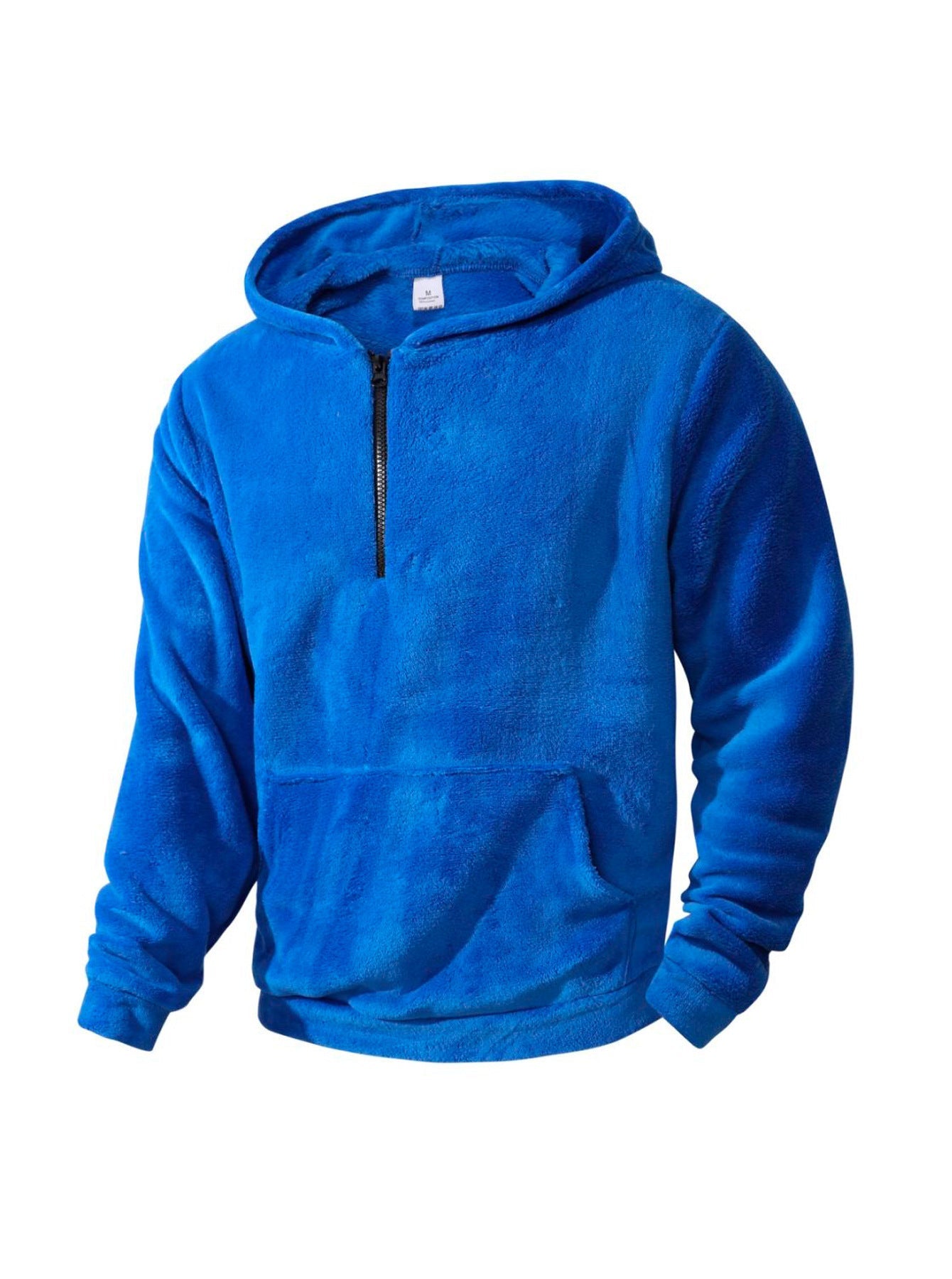 Sweat à capuche en molleton pour homme avec demi-zip innovant Berg-Feldt