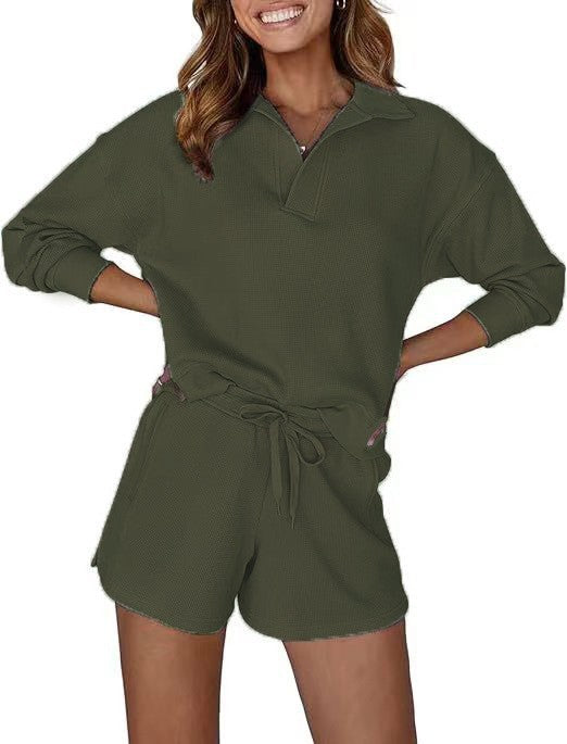 Ensemble short et polo décontracté Berg-Feldt pour femme