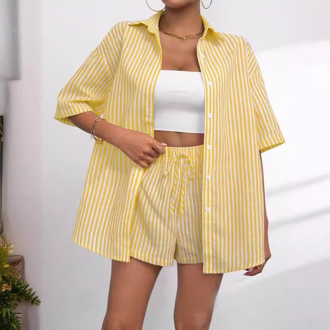 Ensemble chemise et short décontracté pour femme Berg-Feldt
