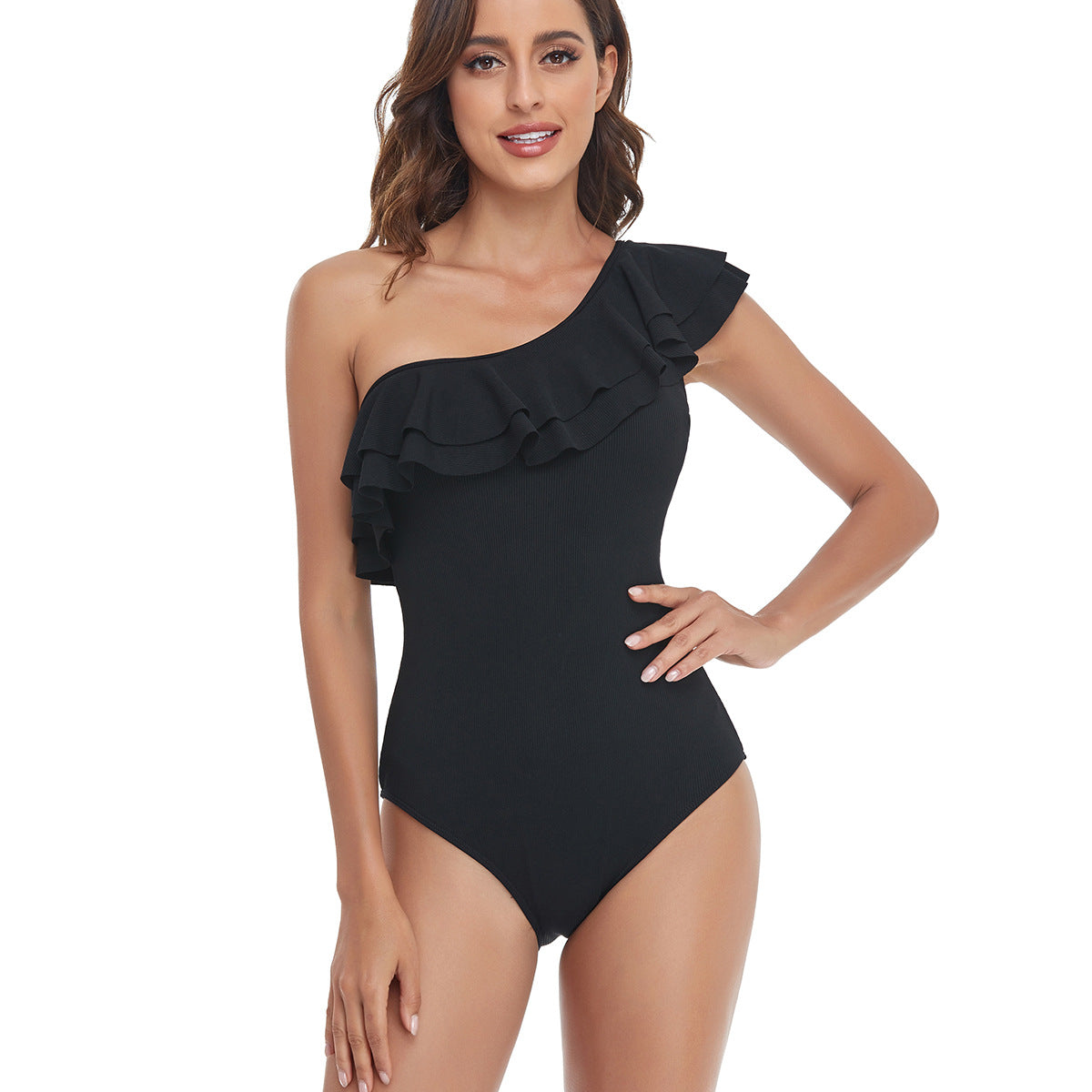 Maillot de bain femme Berg-Feldt avec volant volumineux