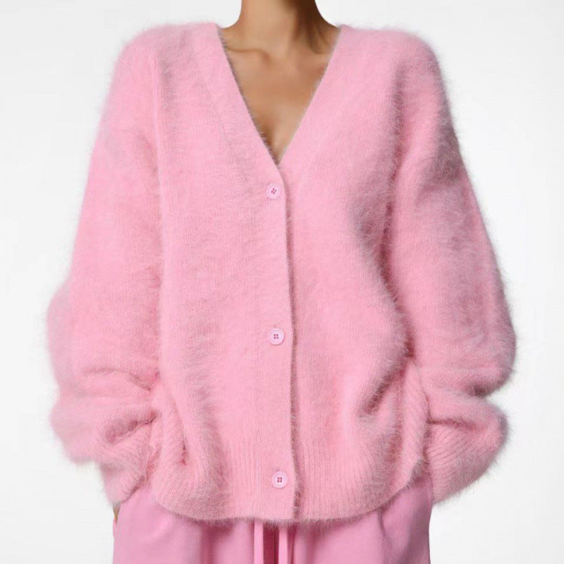 Cardigan oversize douillet Damen Berg-Feldt