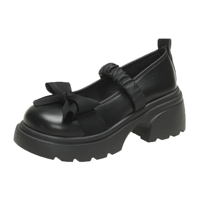 Ballerines Femme Berg-feldt avec Semelle Épaisse et Nœud