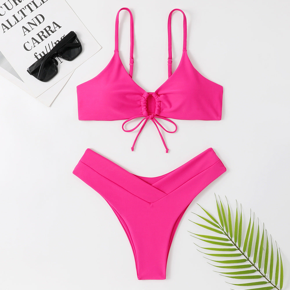 Ensemble bikini de qualité supérieure pour femme avec volants et bretelles réglables, de berg-feldt