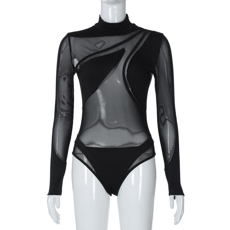 Body femme Berg-Feldt à col haut et coupe innovante