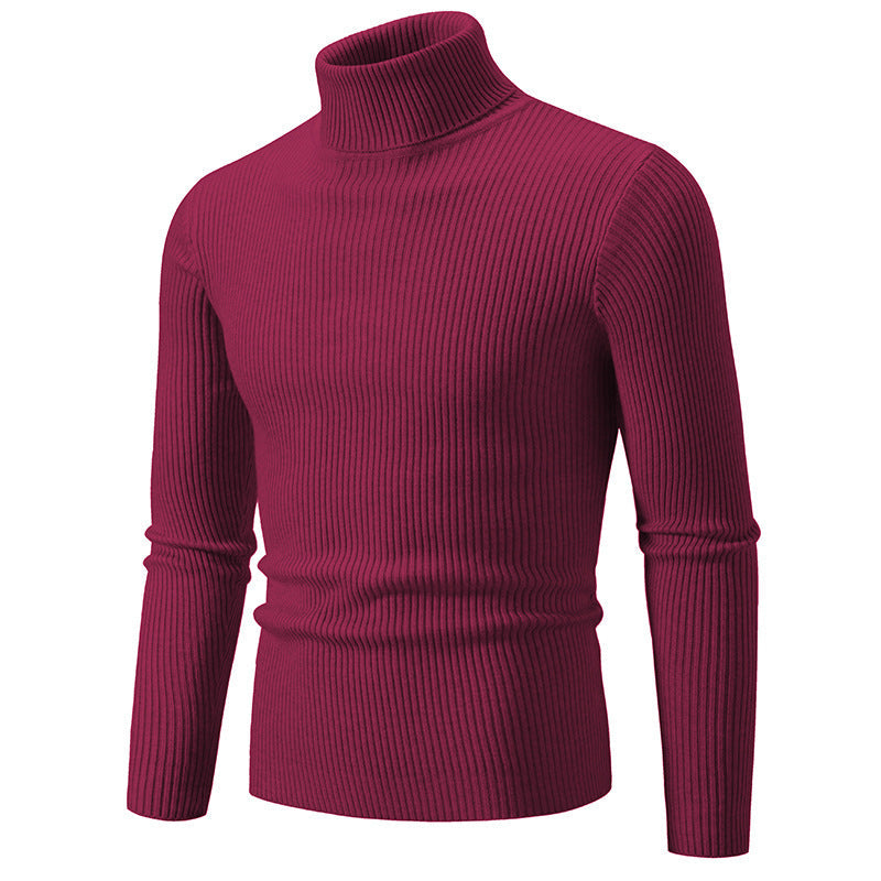 Herren feiner Rollkragenpullover aus langlebigem Strickmaterial Berg-Feldt