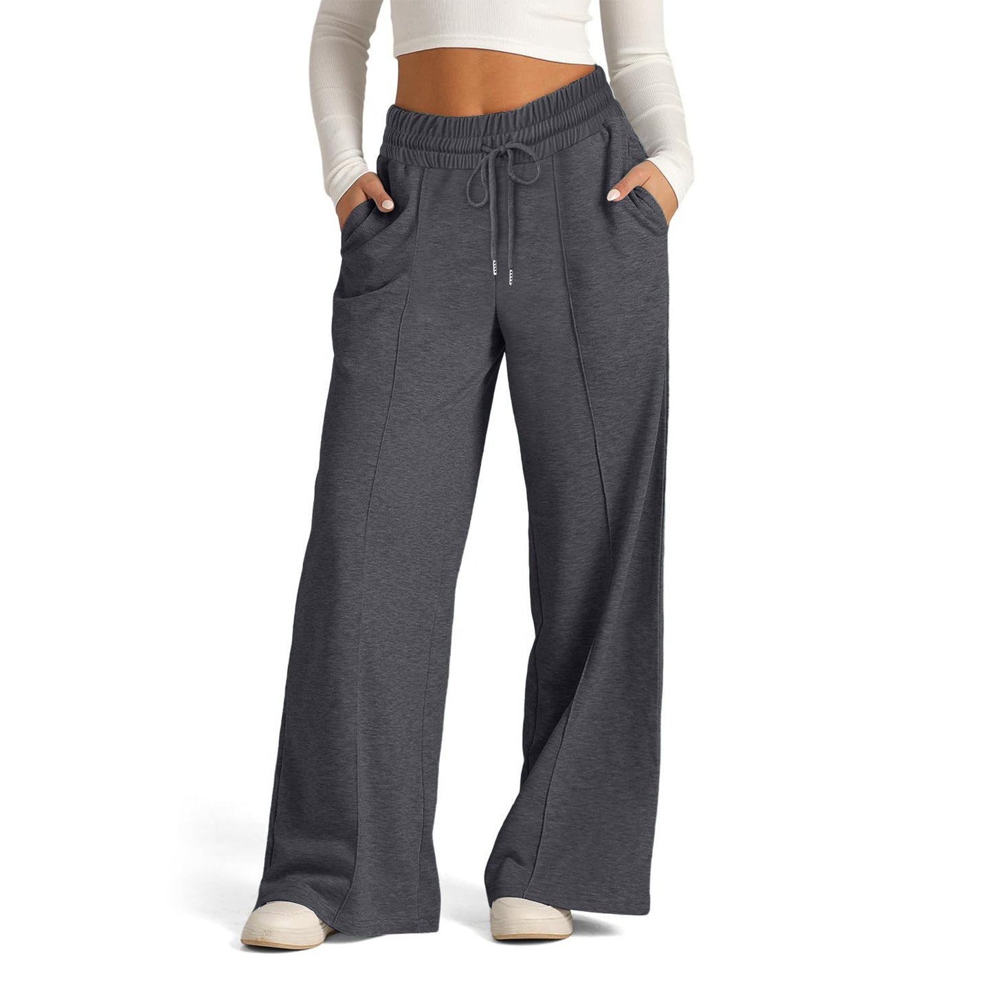 Komfortable Damenhose mit weitem Bein und Taschen von berg-feldt