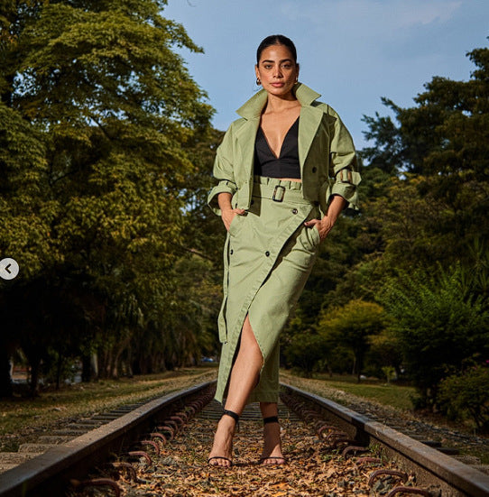 Ensemble veste et jupe de mode pour femme Berg-Feldt