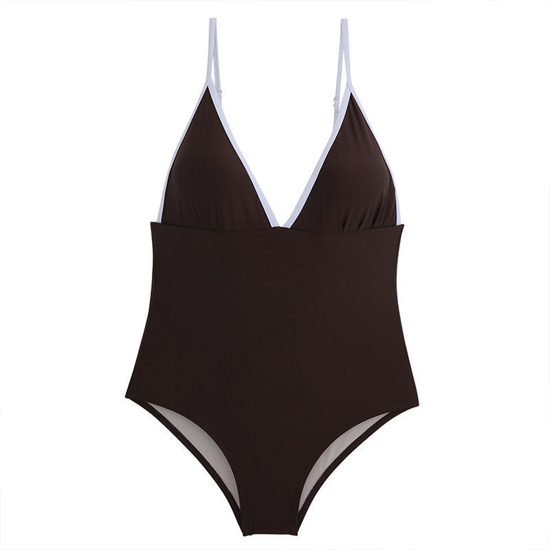 Maillot de bain femme Berg-Feldt à col en V