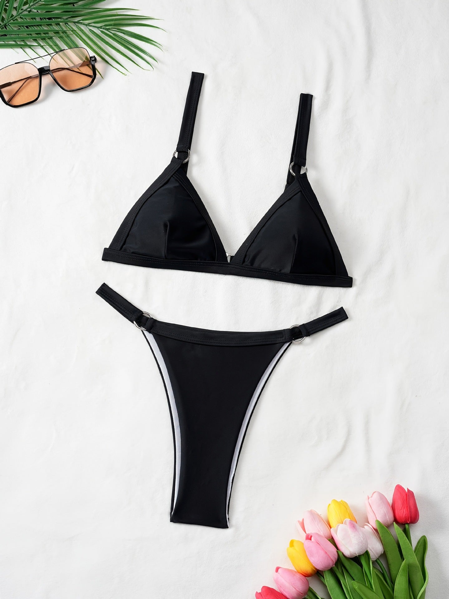 Ensemble de bikini triangle réglable pour femme berg-feldt 1750839219