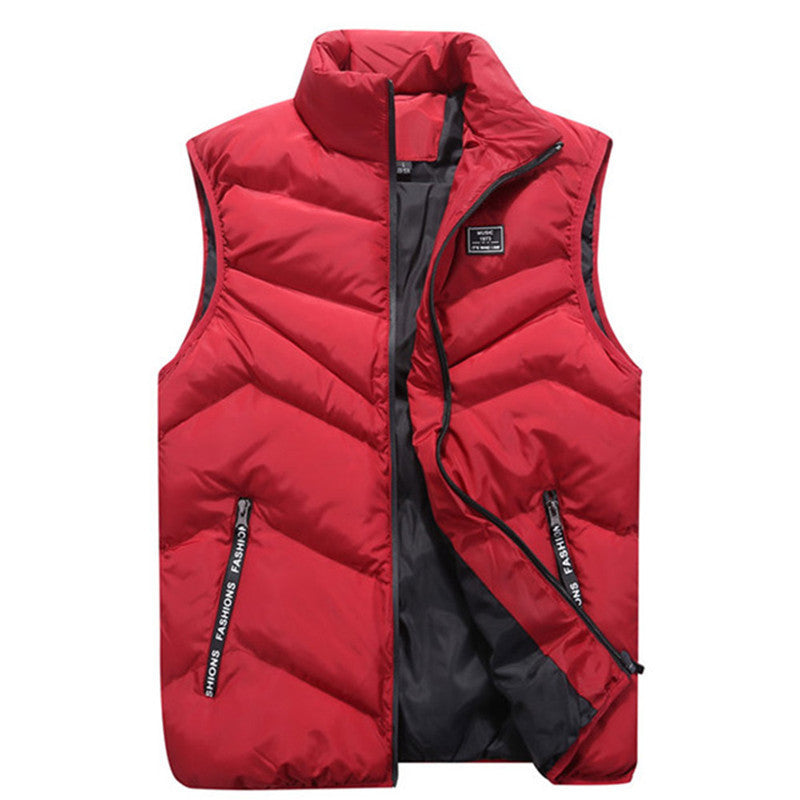 Veste matelassée sans manches pour femme avec col montant et poches latérales zippées Berg-Feldt