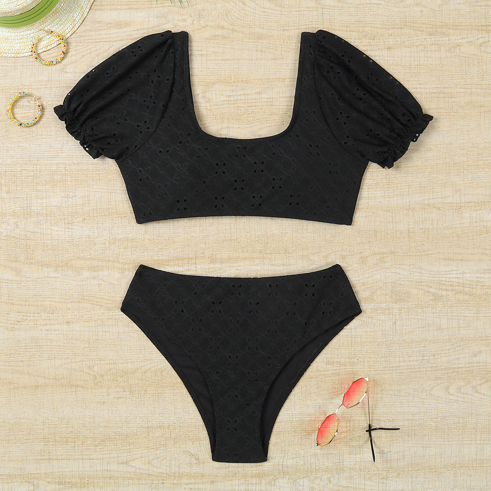 Haut courte et culotte taille haute Berg-Feldt pour femmes