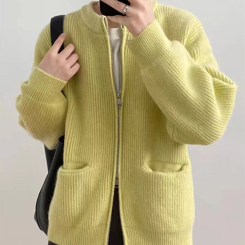 Gilet cardigan zippé femme coupe douillette Berg-Feldt