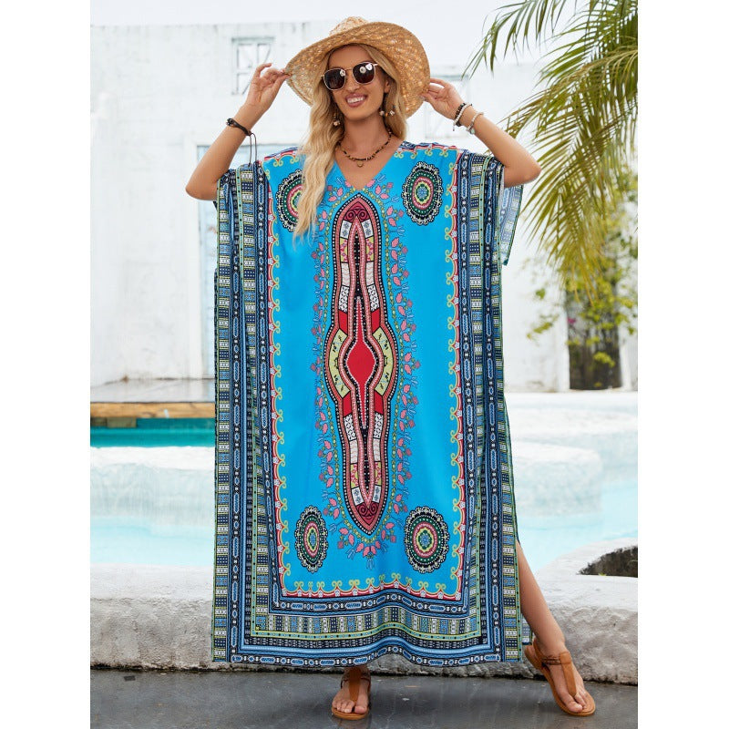 Robe longue bohème berg-feldt pour femme