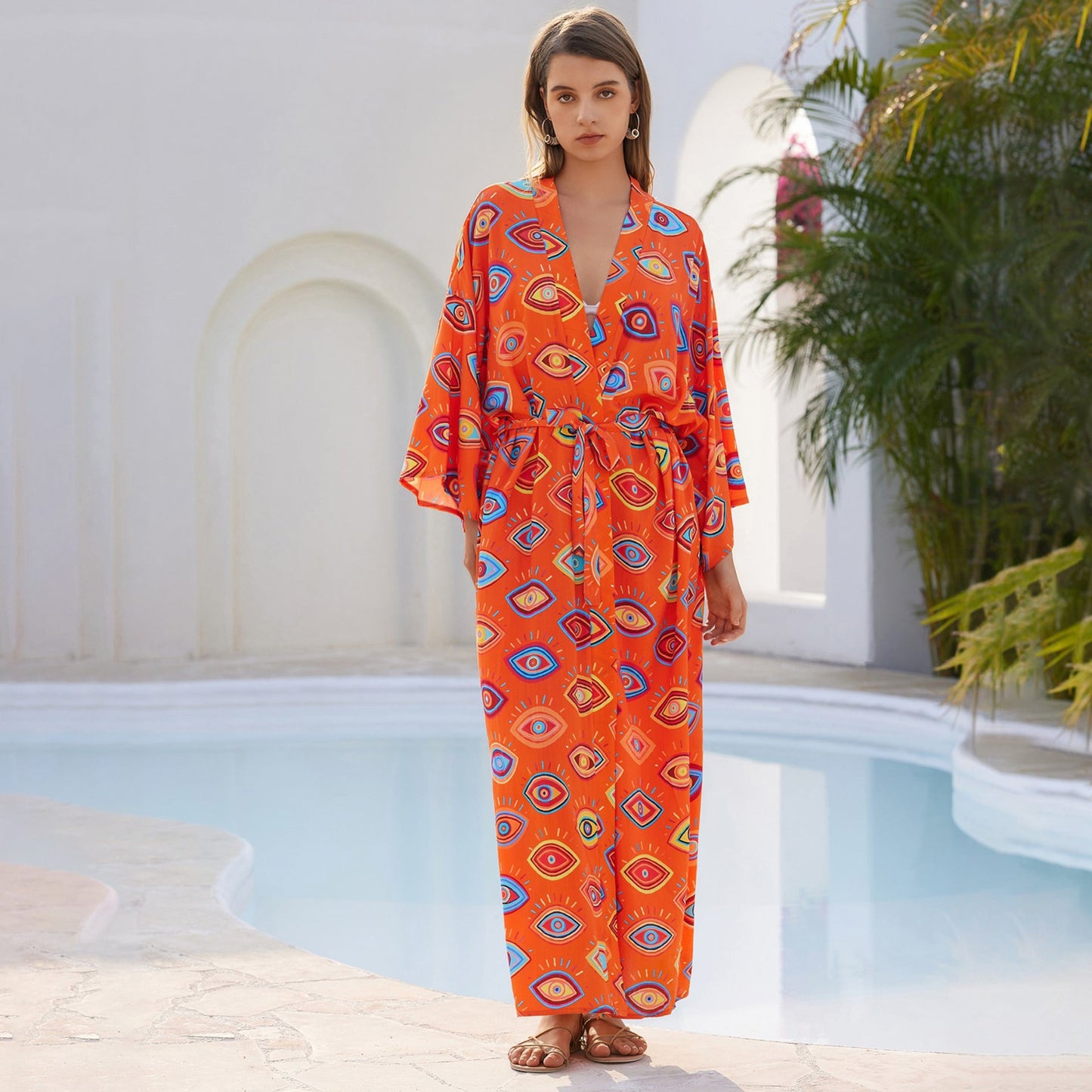 Robe Maxi Kaftan Bohème de berg-feldt pour Femme