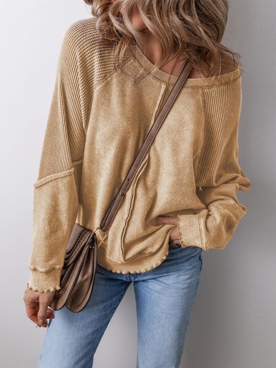 Pull ample femme avec col bateau "Berg-Feldt"