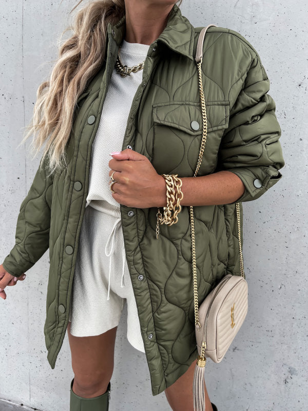 Veste matelassée de mi-saison pour femme avec poches pratiques Berg-Feldt