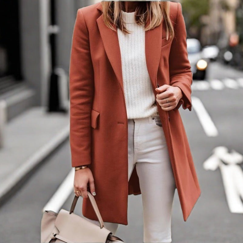 Damen Manteau long décontracté et élégant Berg-Feldt