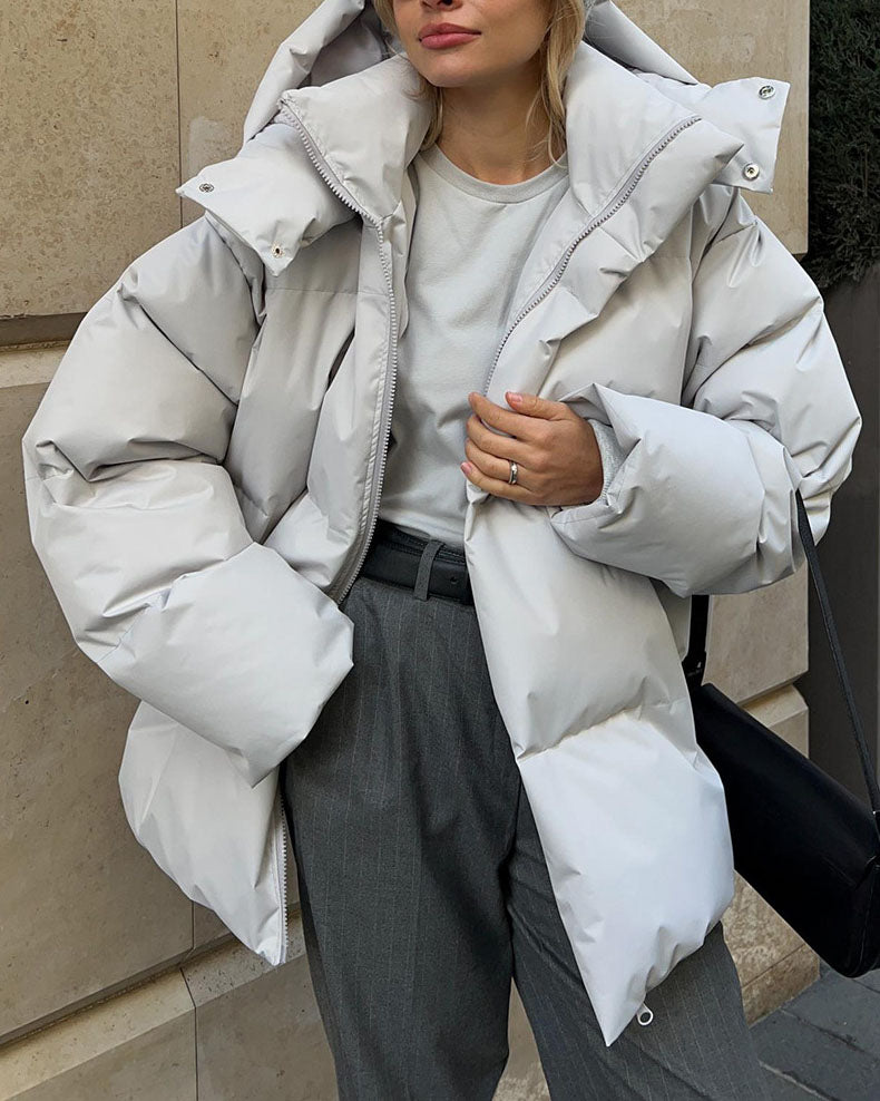 Berg-Feldt | Schönheit Kapuze Lockere Baumwolljacke