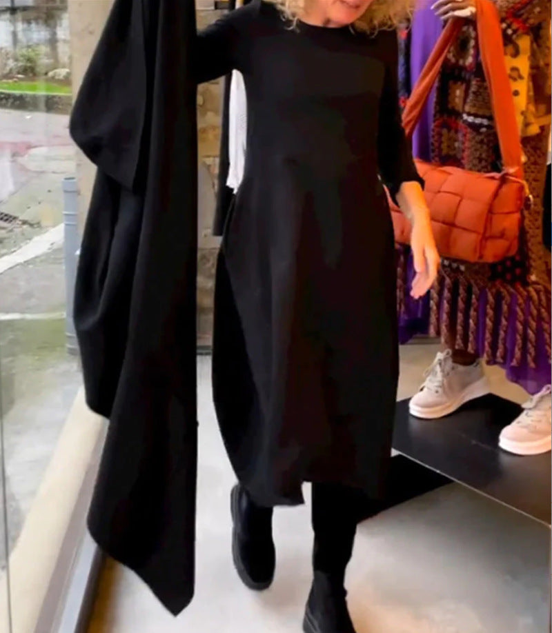 Robe asymétrique élégante pour femme avec poches par berg-feldt