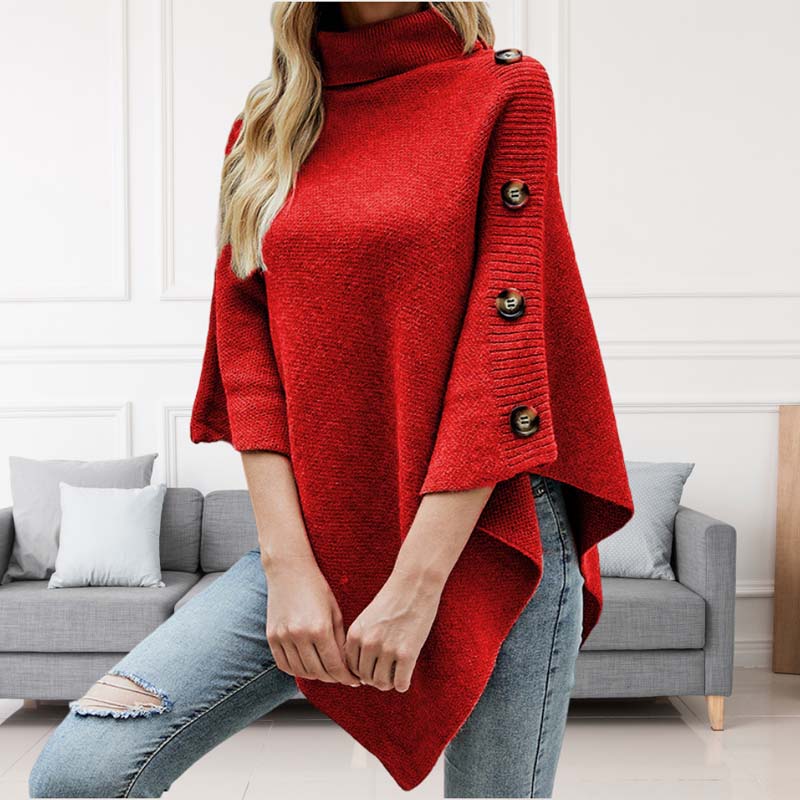 Berg-Feldt | Einfarbiger Strickpullover Für Elegante Outfits