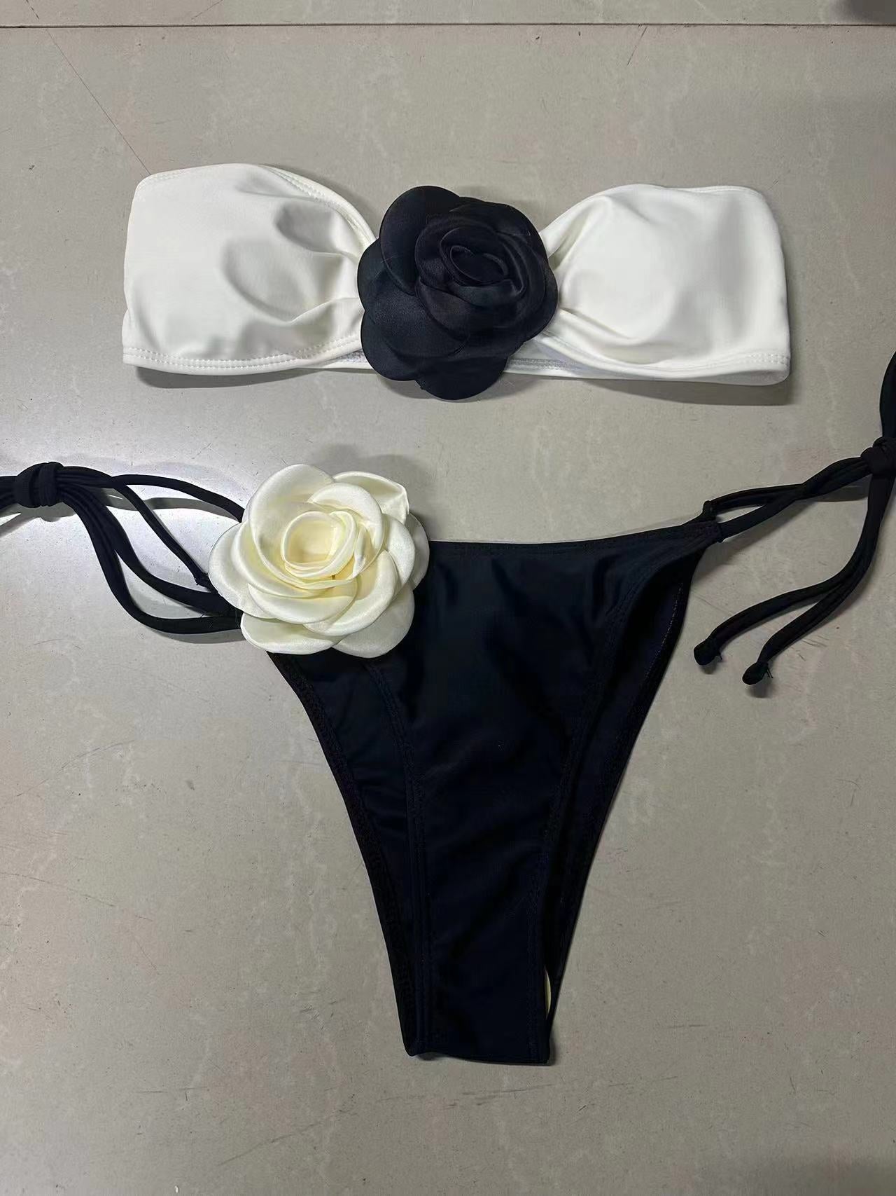 Berg-Feldt Bikini fleuri deux pièces pour femme