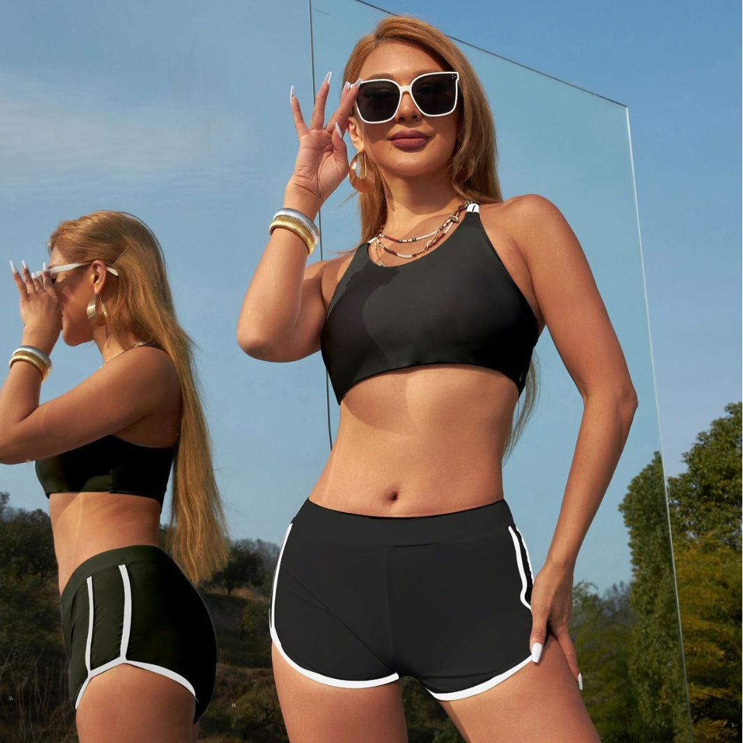 Haut et bas de maillot de bain bikini taille haute et stylé pour femme par berg-feldt