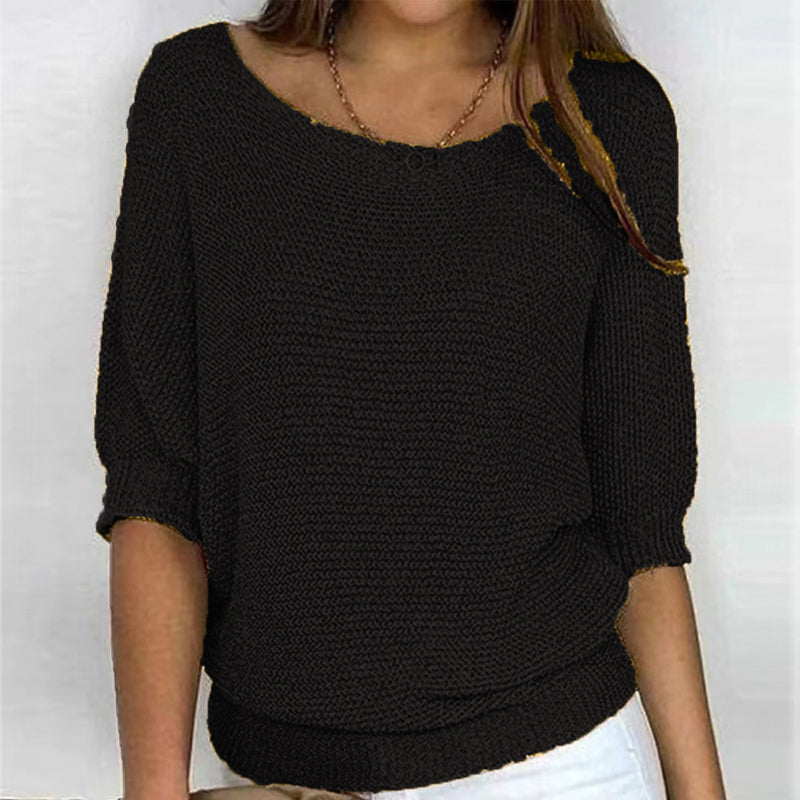 Berg-Feldt | Einfarbiger Pullover