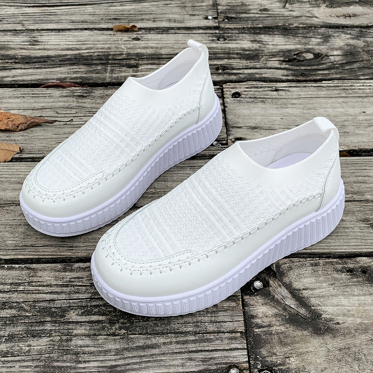 Komfortable Damen Sneaker mit atmungsaktivem Strickdesign von berg-feldt