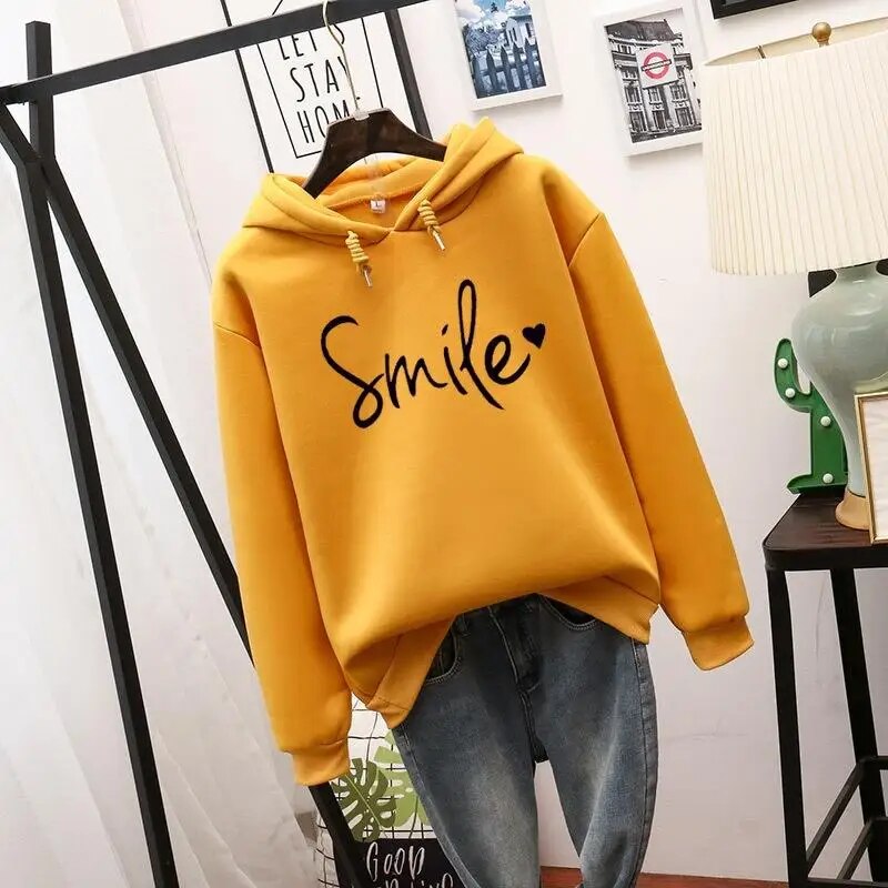Berg-Feldt | Hoodie - Bequemer "Smile" Grafik Hoodie