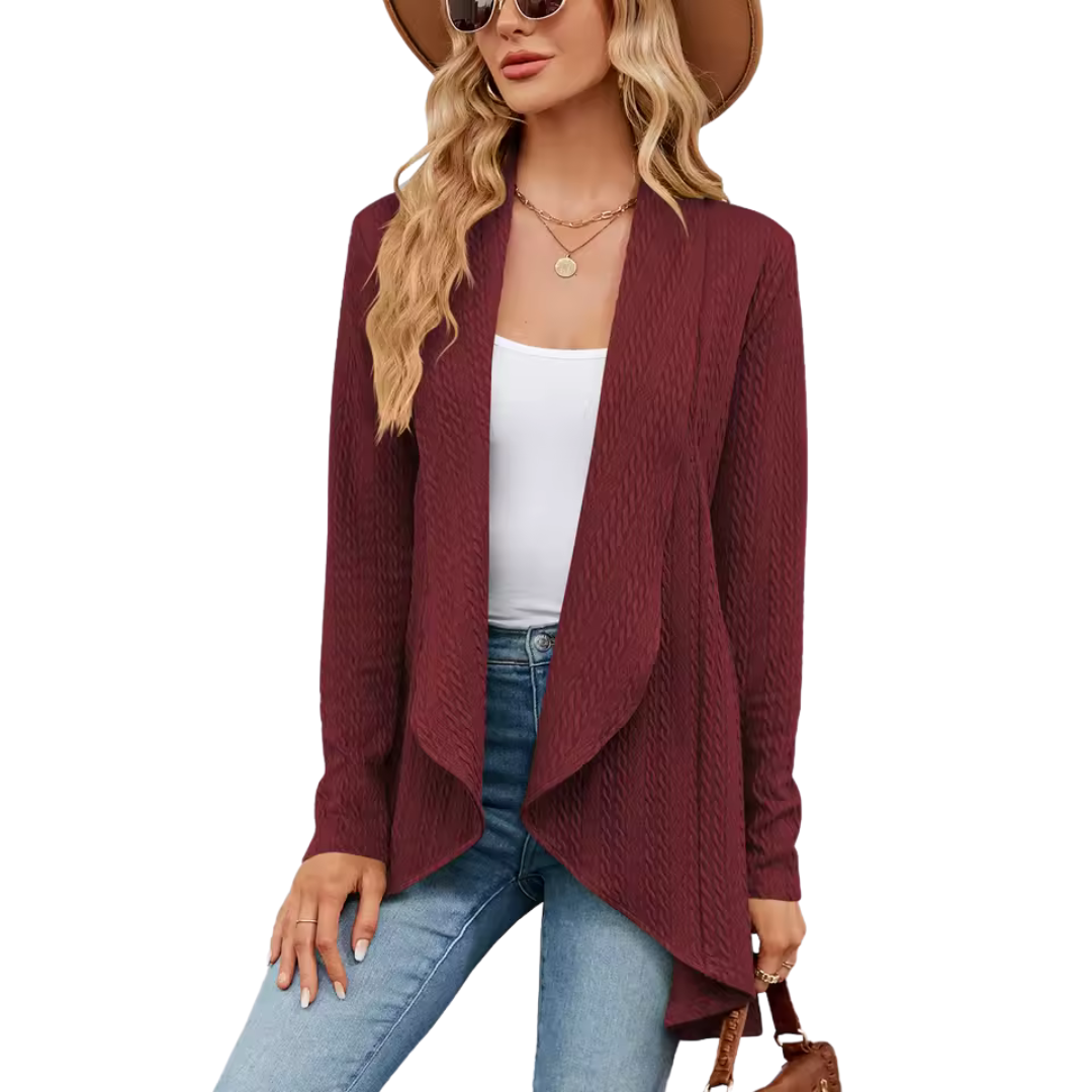 Berg-Feldt | Damen Cardigan mit Offener Passform – Aurora
