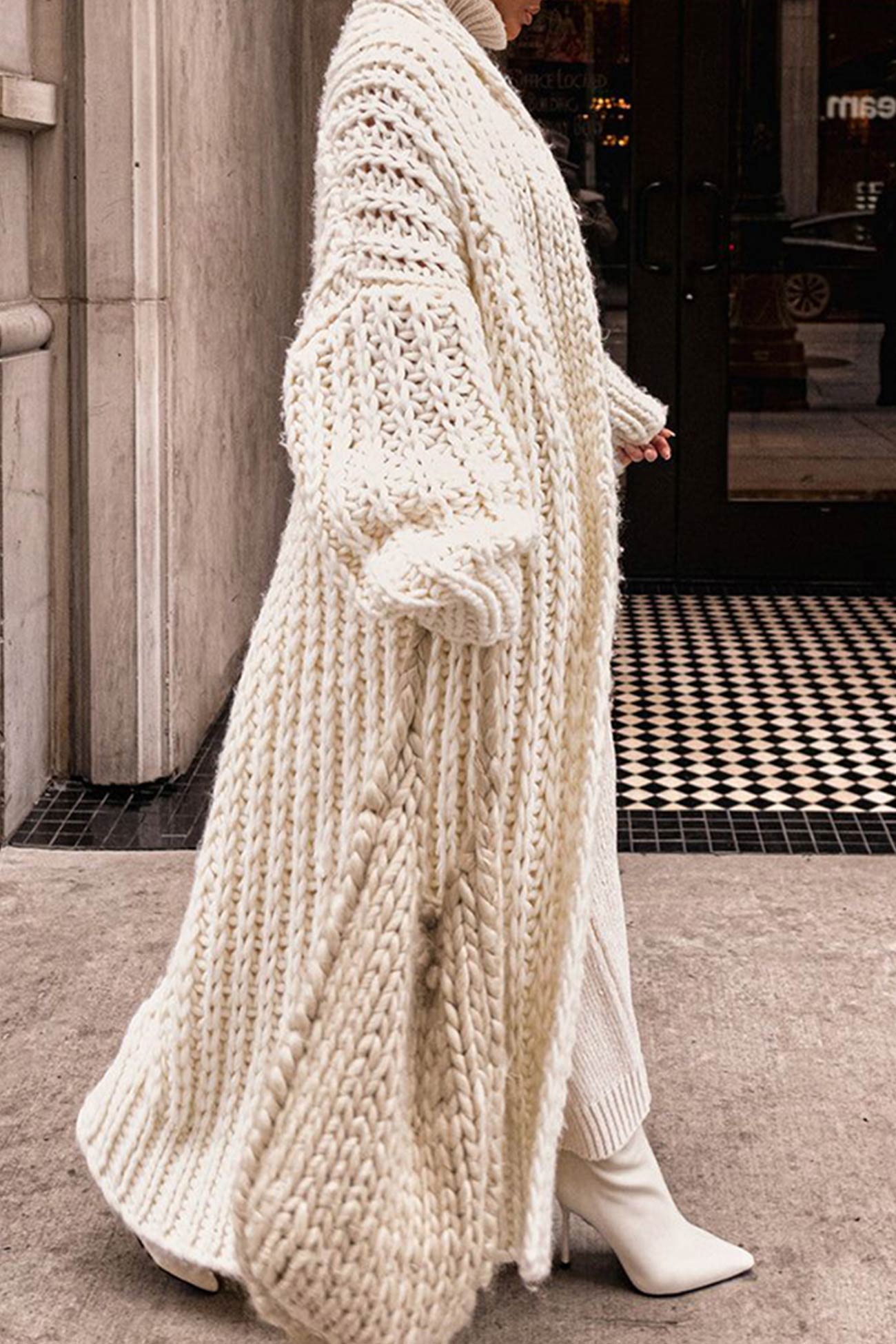 Berg-Feldt | Cardigan long en maille pour femme