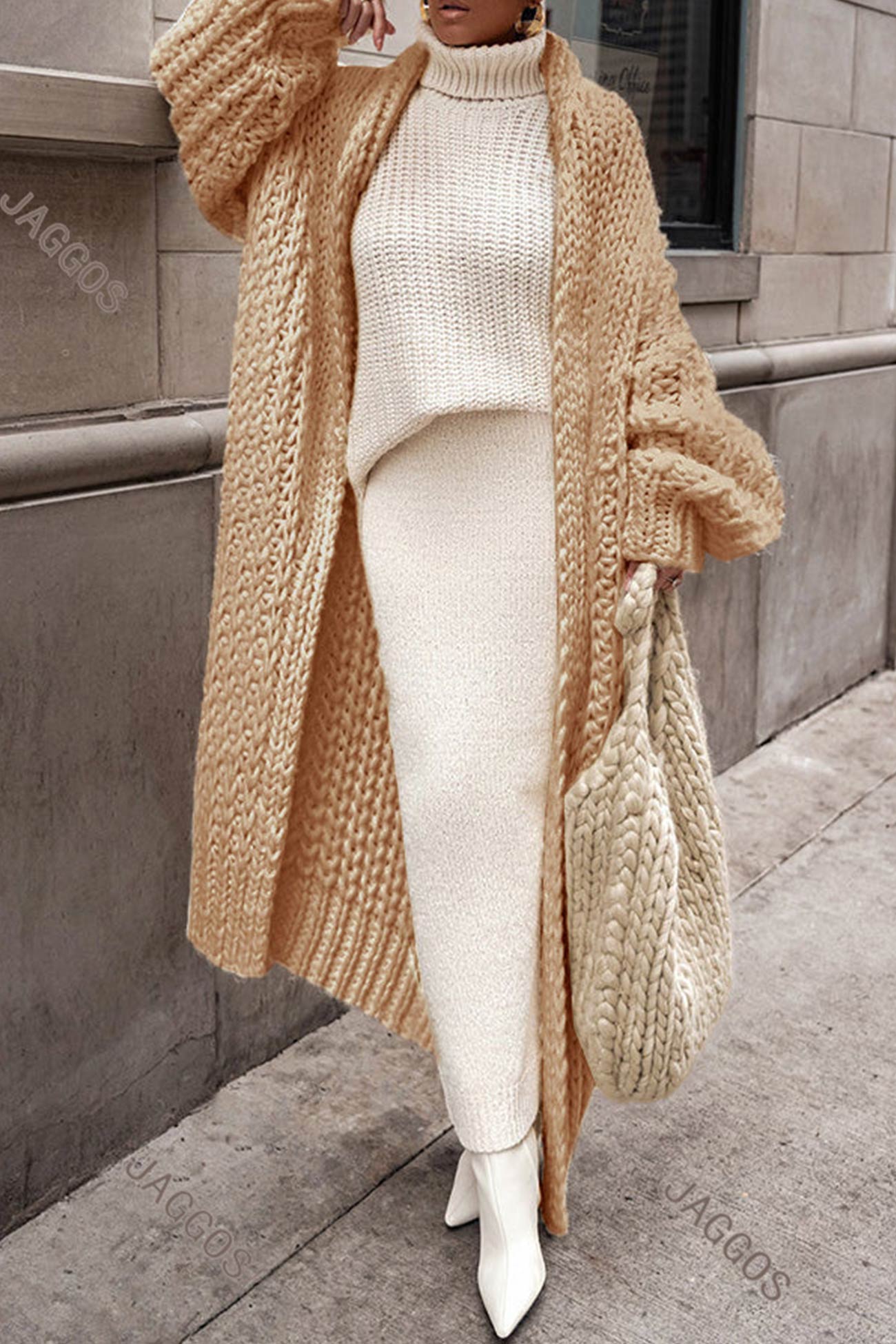 Berg-Feldt | Cardigan long en maille pour femme