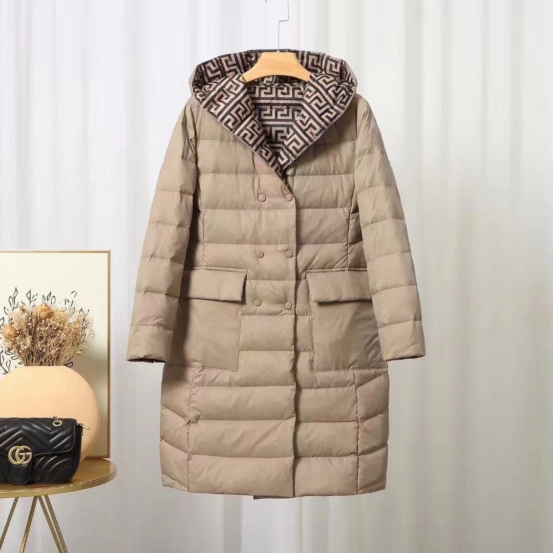 Berg-Feldt | Gefütterte Kapuzenwinterjacke für Damen
